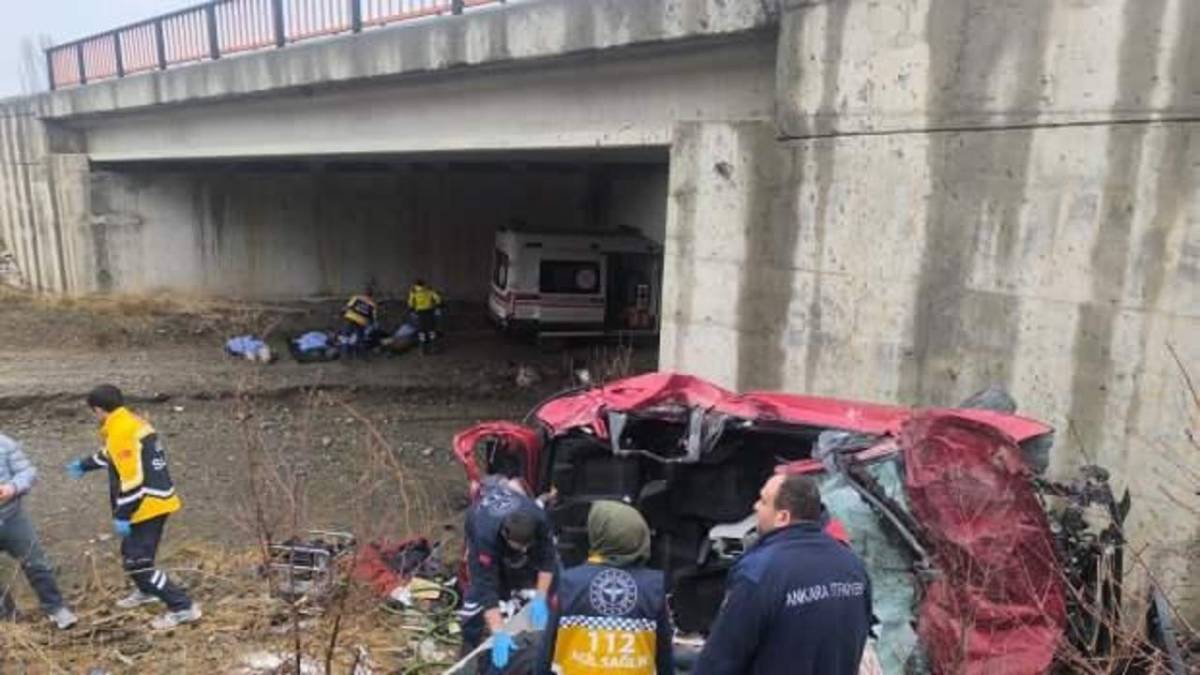 Son Dakika: Ankara’da Feci Kaza- 5 Kişi Hayatını Kaybetti!