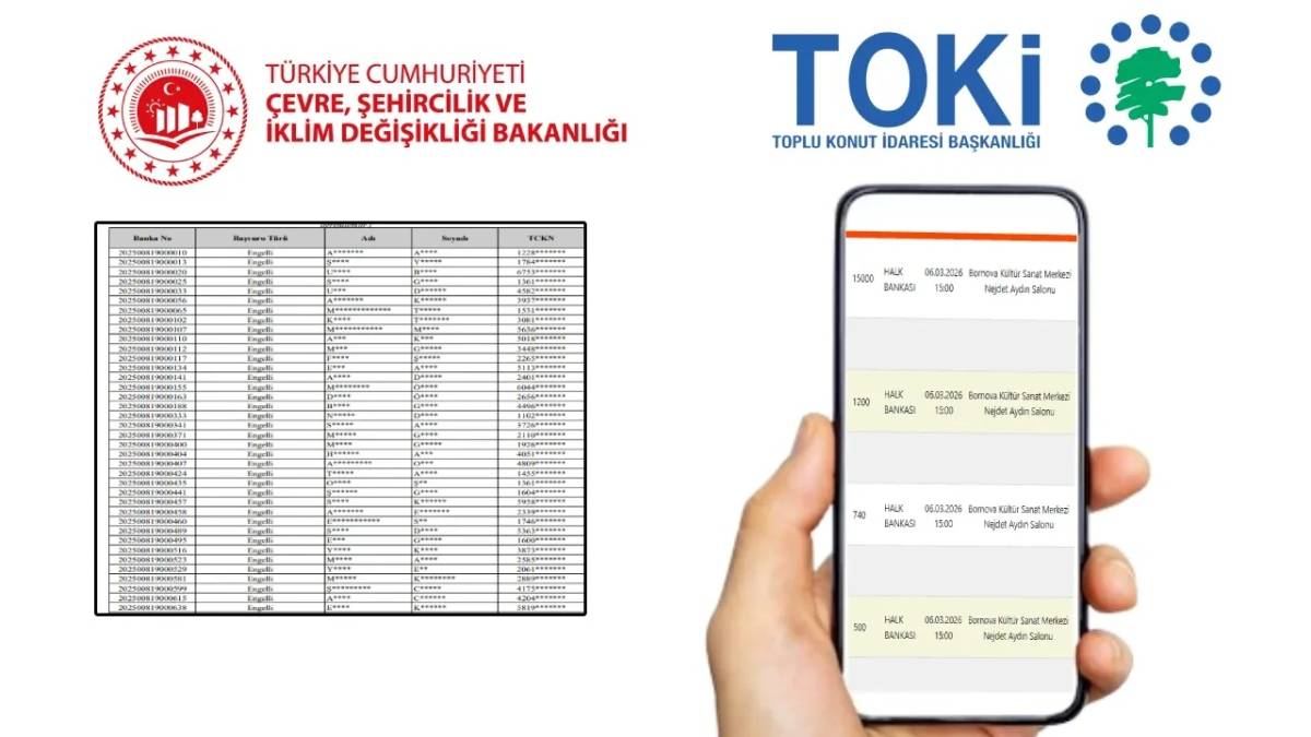 İstanbul TOKİ 2026 Kura Sonuçları Açıklandı!