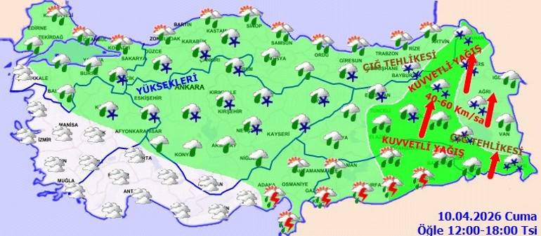 Türkiye’ye Balkanlar Üzerinden Soğuk Hava Dalgası: Meteroloji'den 29 İl İçin Kritik Uyarı!