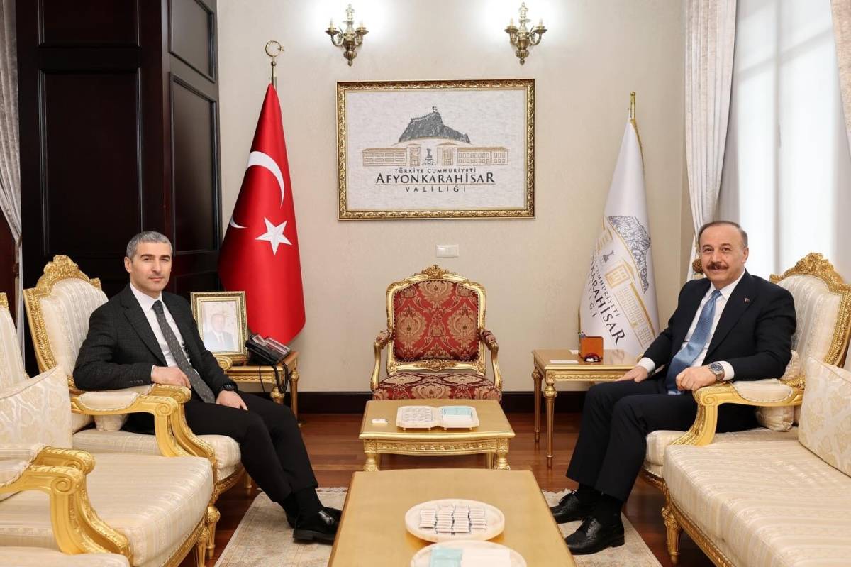 Isparta Valisi Erin’den Vali Aktaş’a Hayırlı Olsun Ziyareti