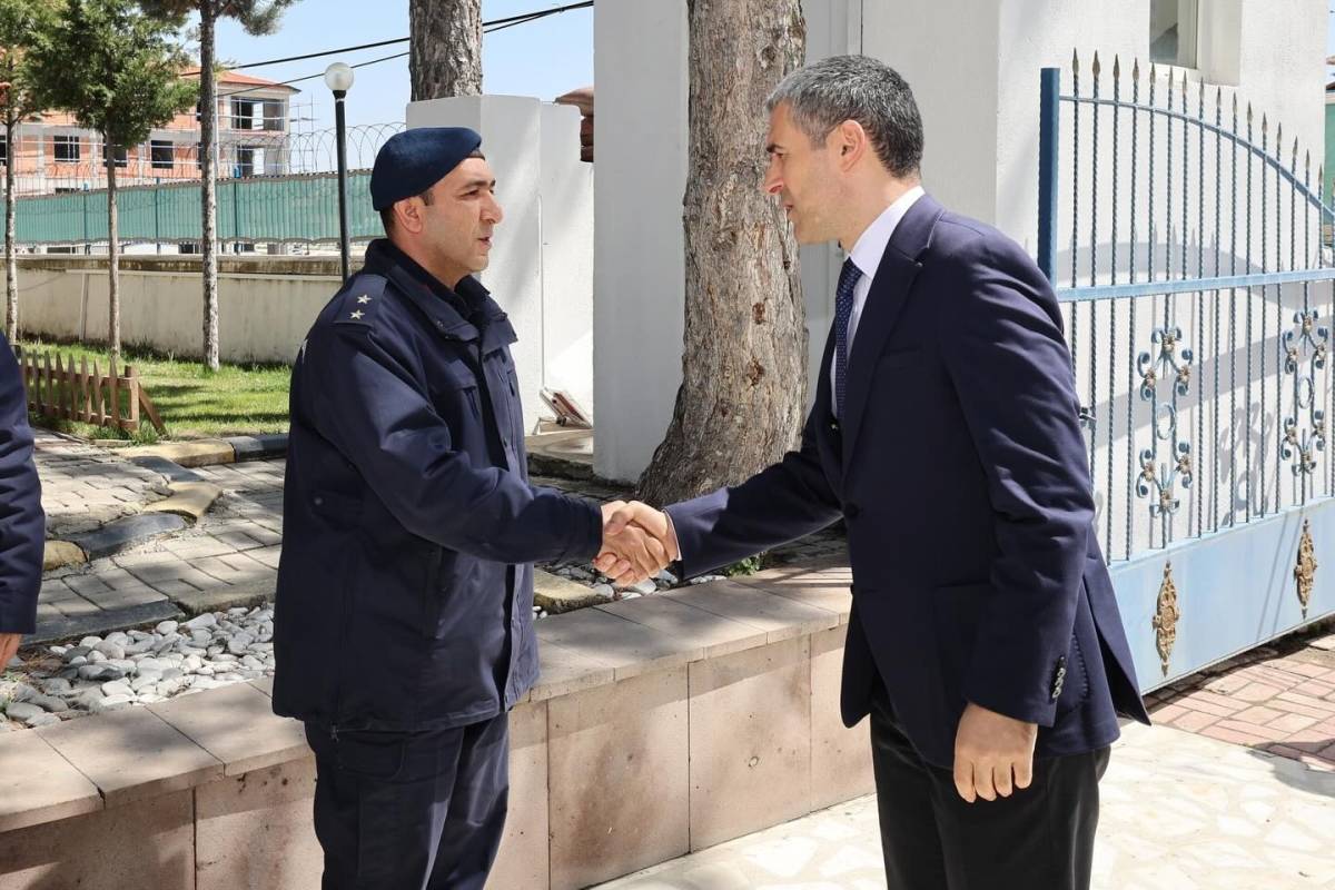 Vali Aktaş’tan İhsaniye İlçe Jandarma Komutanlığı’na Ziyaret