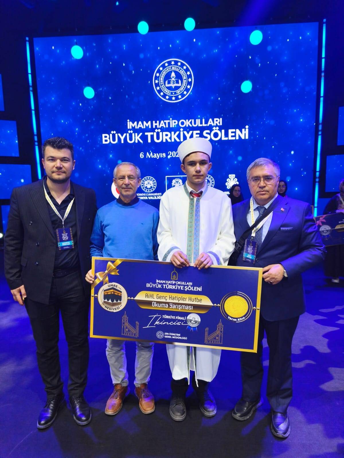 Afyonkarahisar İmam Hatip Lisesi Öğrencisi Türkiye İkincisi Oldu!