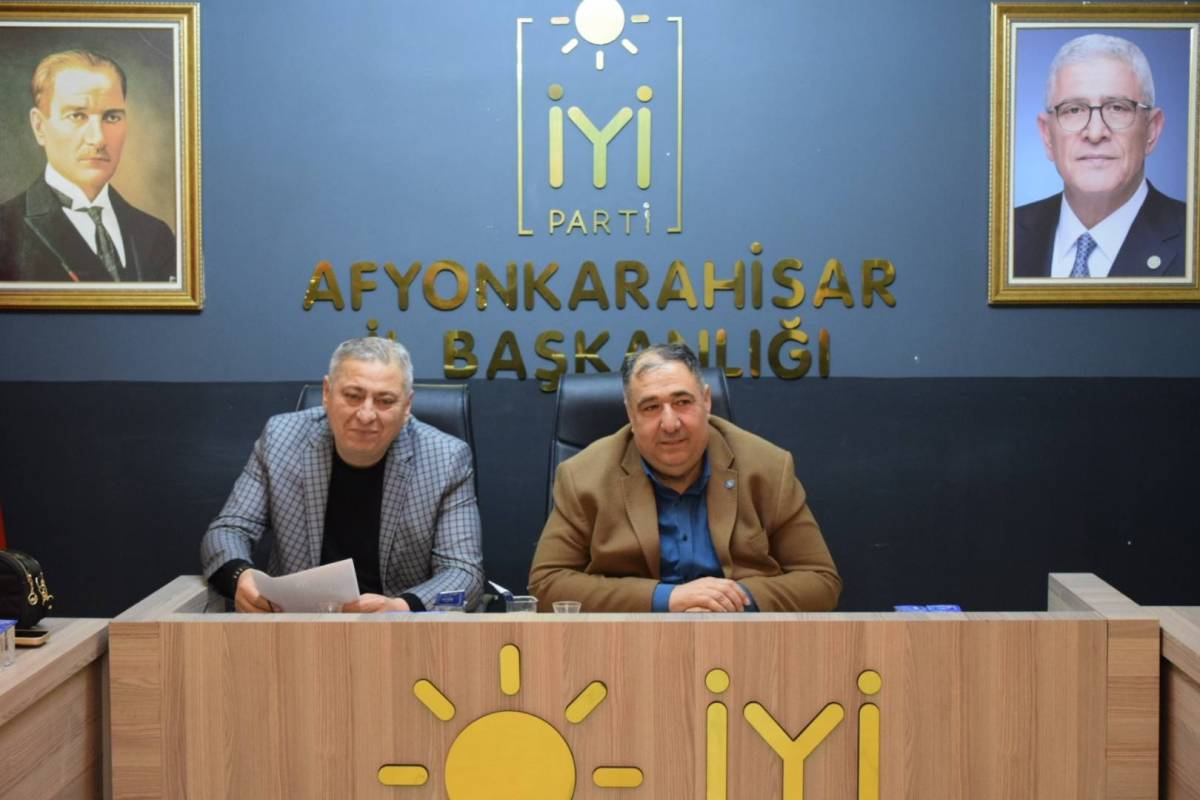 İYİ Parti Afyonkarahisar’da Geniş Katılımlı Divan Toplantısı Gerçekleştirildi