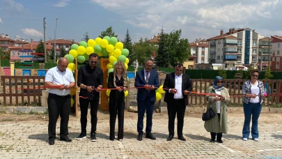Vediha-Ahmet Kızılkaya Anaokulu’nda Açık Hava Sınıfı Açıldı
